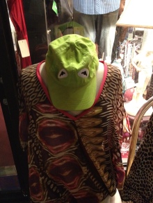 カーミット帽子